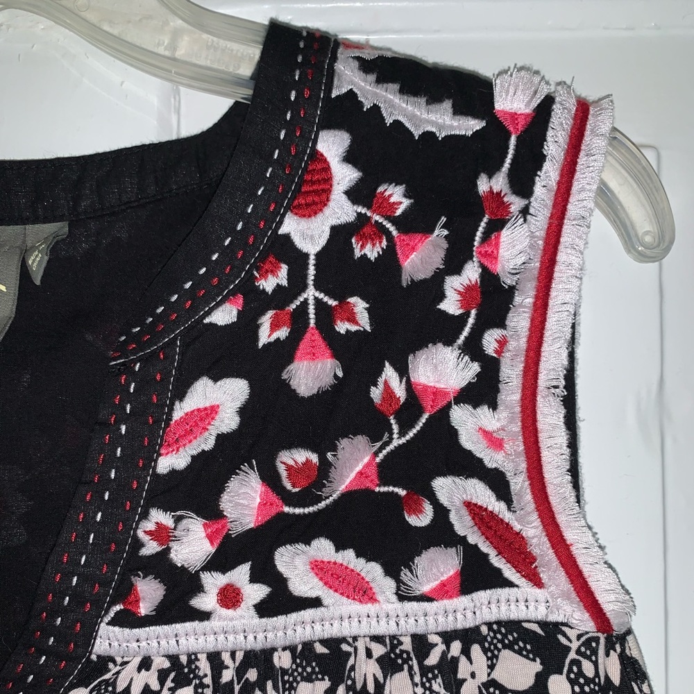 Anthropologie One September Austin Embroidered Top - Picture 7 of 16